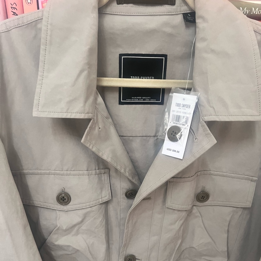 NWT — Todd Snyder Lightweight Italian CPO Jacket